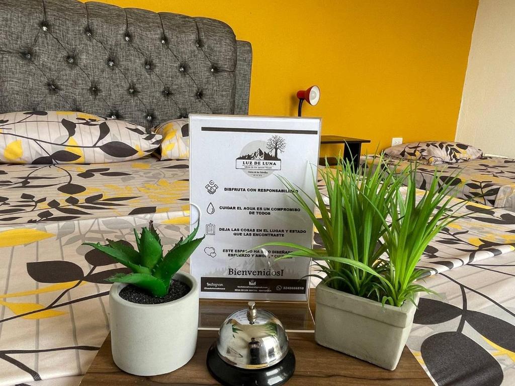 Khu vực ghế ngồi tại LUZ DE LUNA mesa de los santos house
