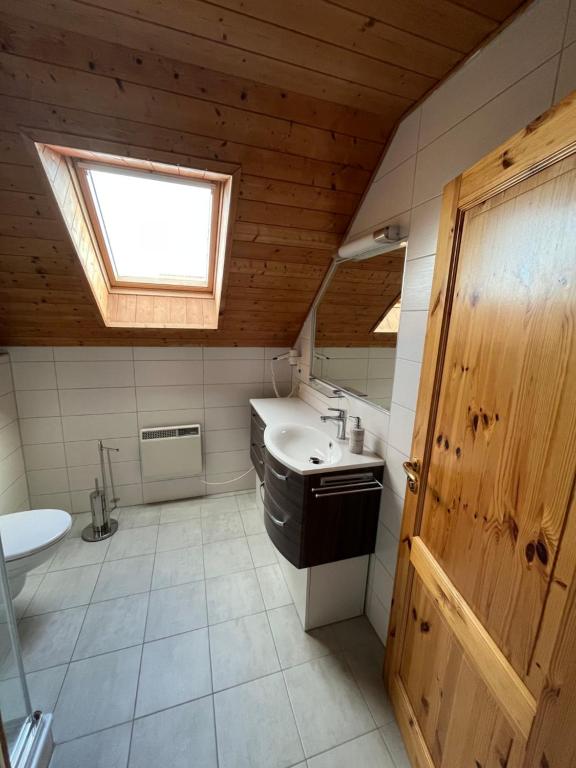 Koupelna v ubytování Holiday Home Funke by Interhome