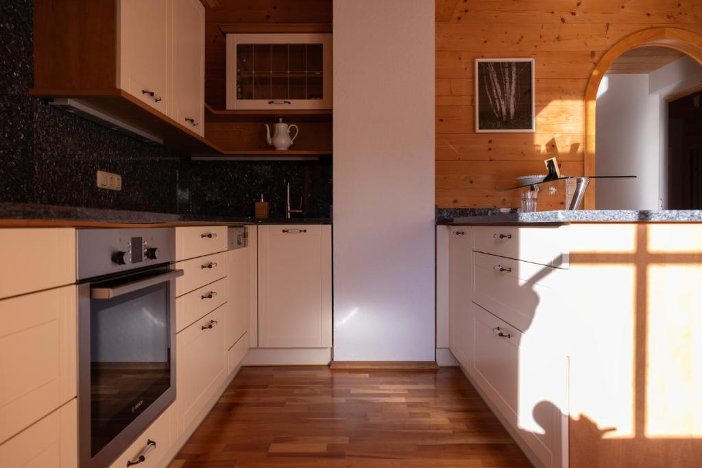 Kuchyň nebo kuchyňský kout v ubytování Almgasthof Windischgrätz