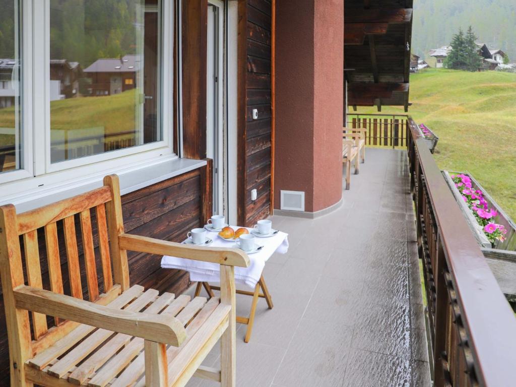 Balkón nebo terasa v ubytování Apartment Brigitte by Interhome
