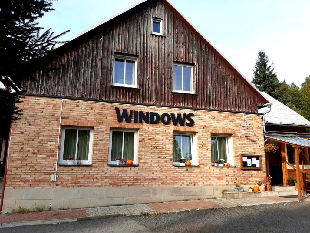 Budova, kde se penzion nachází