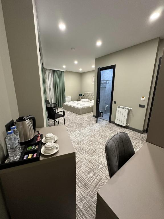 Posezení v ubytování Caspian VF Hotel