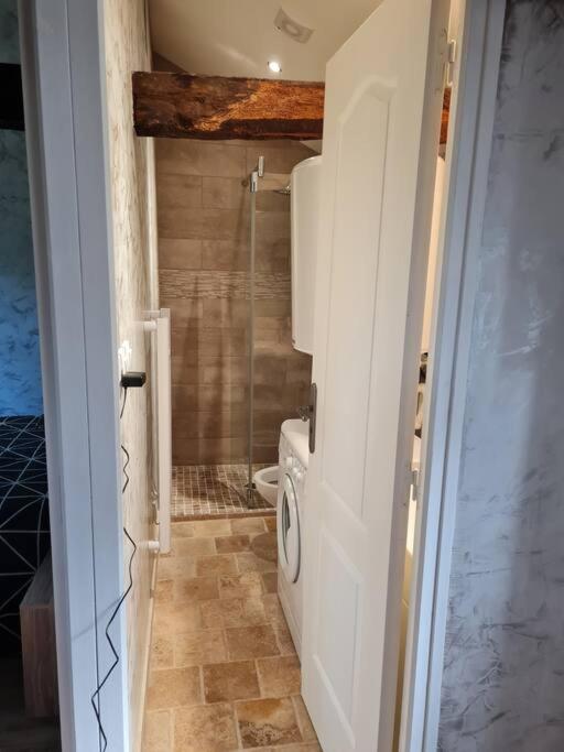 Koupelna v ubytování PETIT GÎTE 18 ème tout confort
