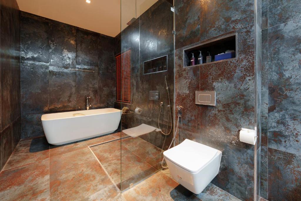 Koupelna v ubytování Yao Bada Badoo Boutique Resort