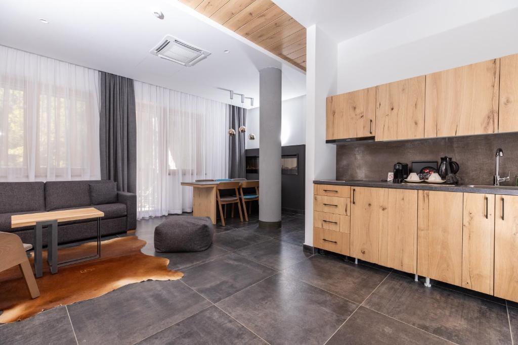 Cucina o angolo cottura di Hotel Ramonda