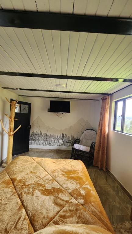 Postel nebo postele na pokoji v ubytování Carpe Diem