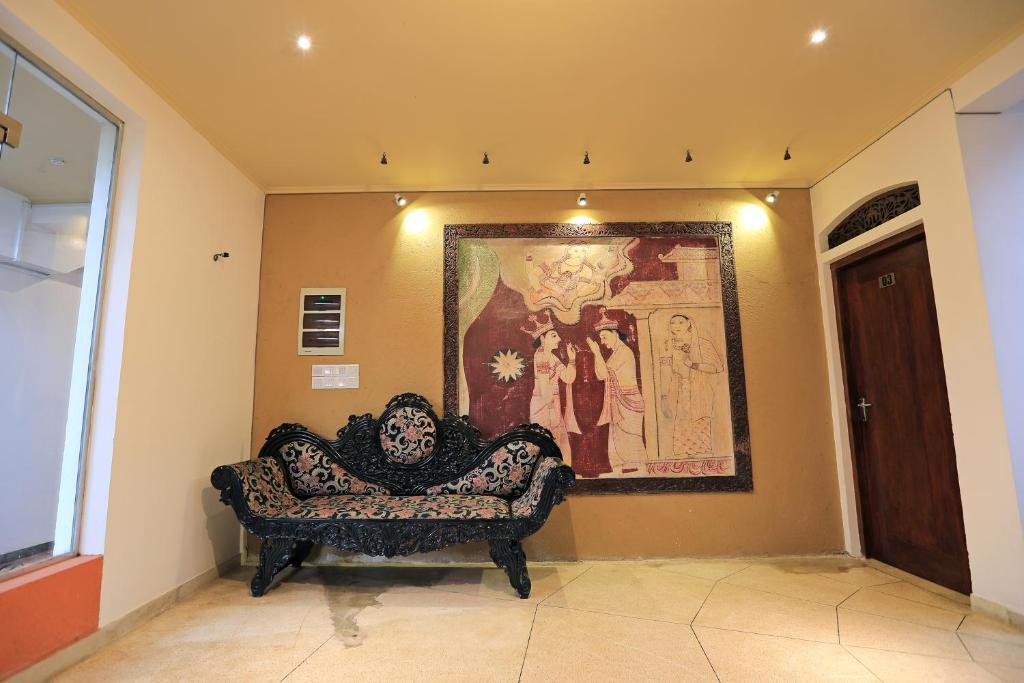 Posezení v ubytování D Plus Resort Negombo
