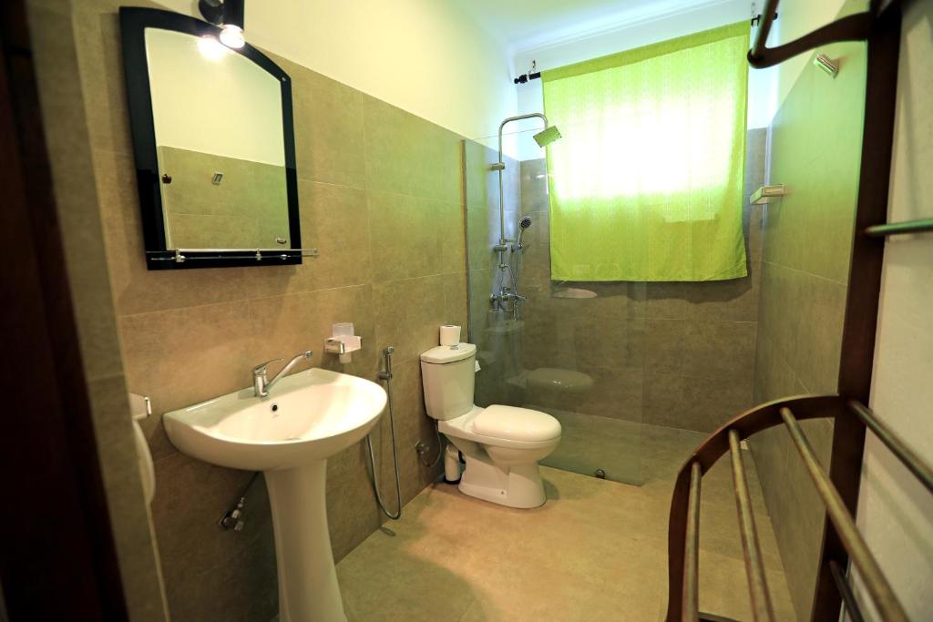 Koupelna v ubytování D Plus Resort Negombo