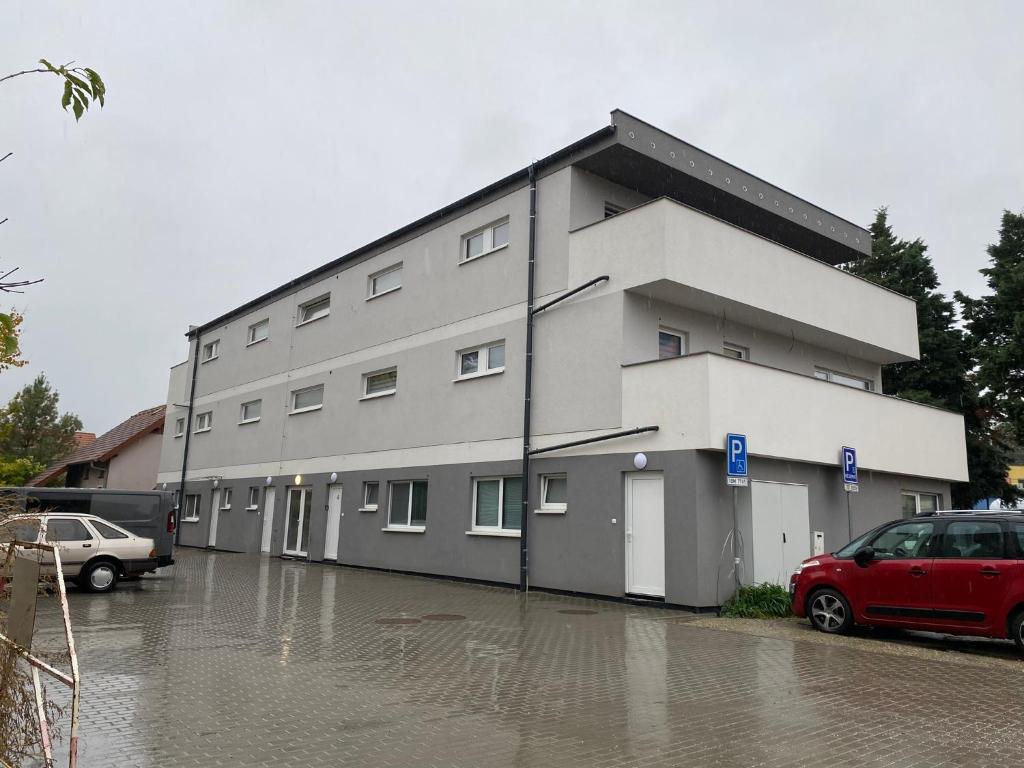 Budova, kde se apartmán nachází