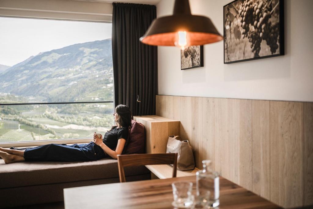 Nespecifikovaný výhled na hory nebo výhled na hory při pohledu z bed and breakfast