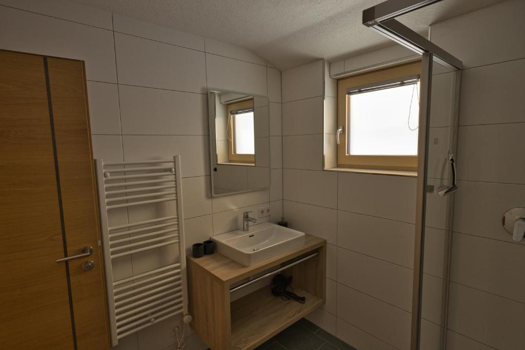 Koupelna v ubytování Haus Timmler