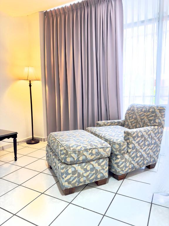 Posezení v ubytování Gran Hotel Paris