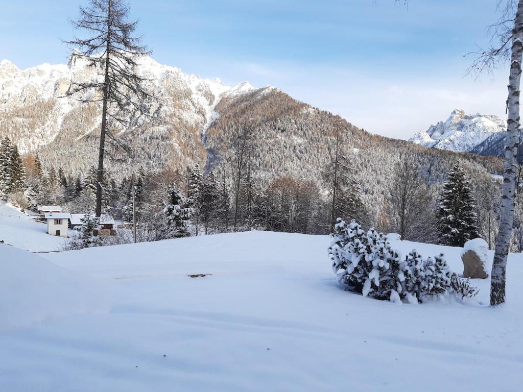 Locanda Val Canali v zimě