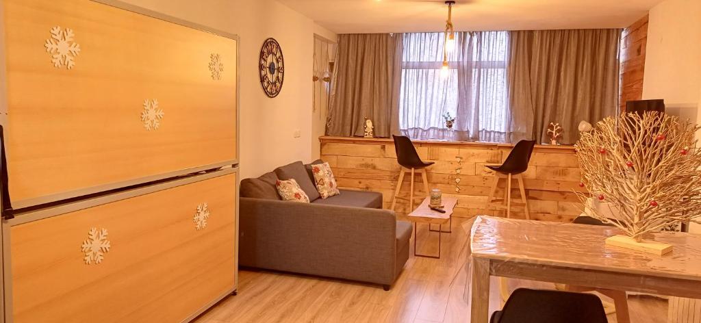 Posezení v ubytování Apartamento El sarrio
