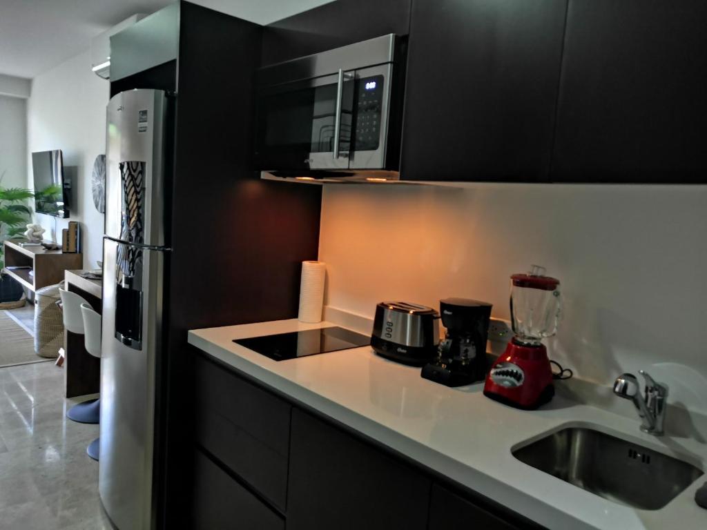 Menesse Tulum Luxury Apartments by Spot Rentals - Suite Avec Piscine Privée