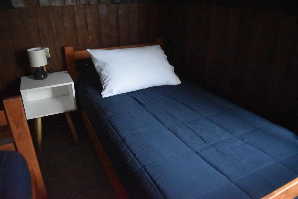 Cama o camas de una habitación en Estación Hostel