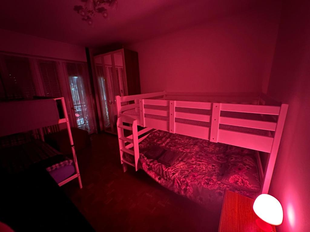 Postel nebo postele na pokoji v ubytování Gigli, rooms con cucina in comune e terrazza
