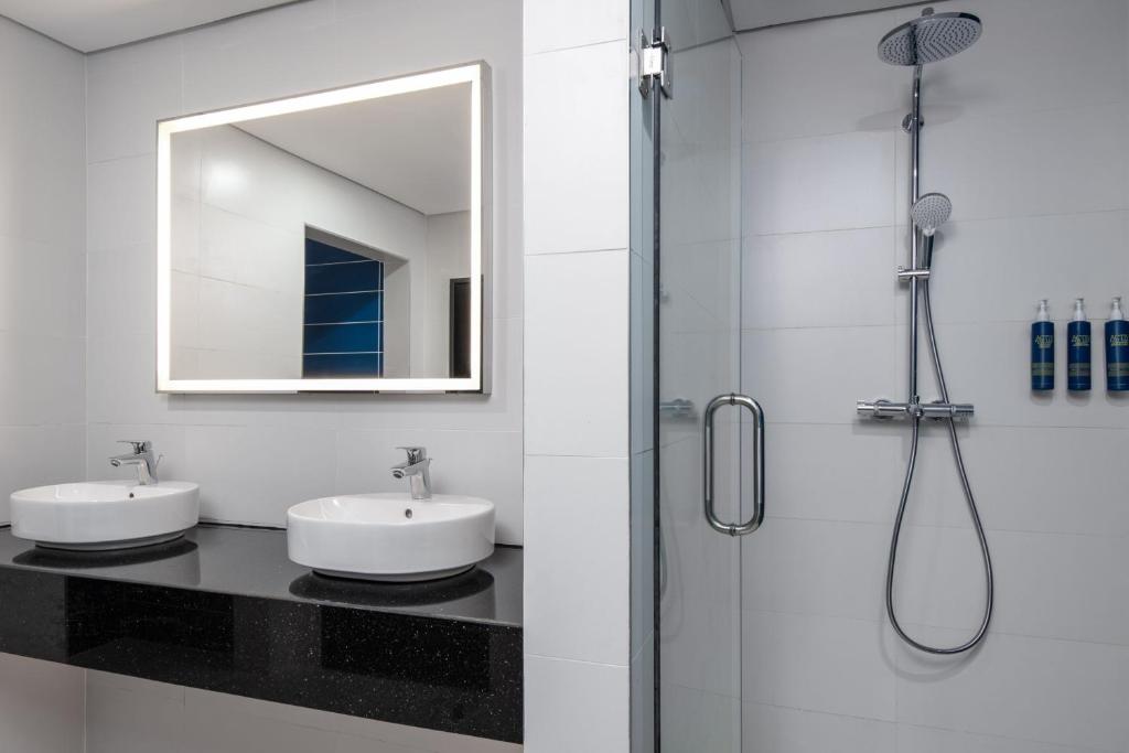 Koupelna v ubytování Four Points by Sheraton Lagos