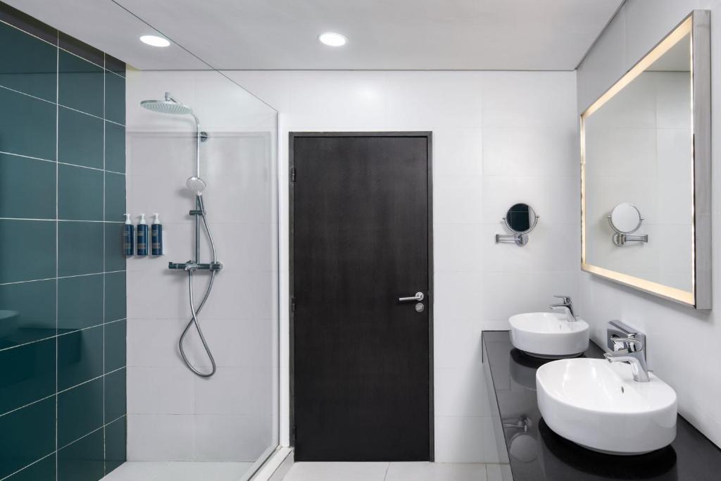 Koupelna v ubytování Four Points by Sheraton Lagos