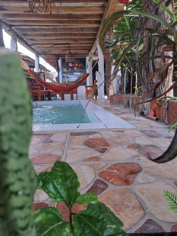 Bazén v ubytování Hotel Gabarra Lodge nebo v jeho okolí
