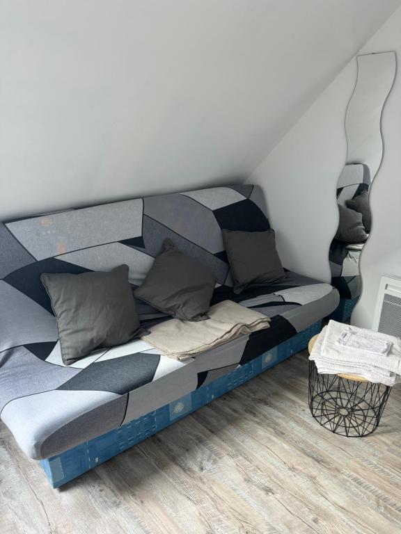 Posezení v ubytování Chambre chez thomas