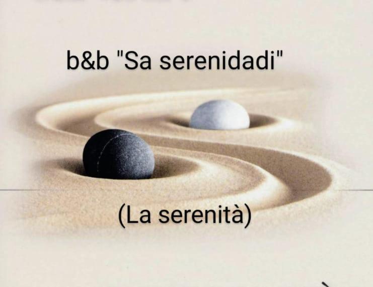 dwie kule w misce ze słowami bbq sa semendjad w obiekcie SA SERENIDADI w mieście Solèminis