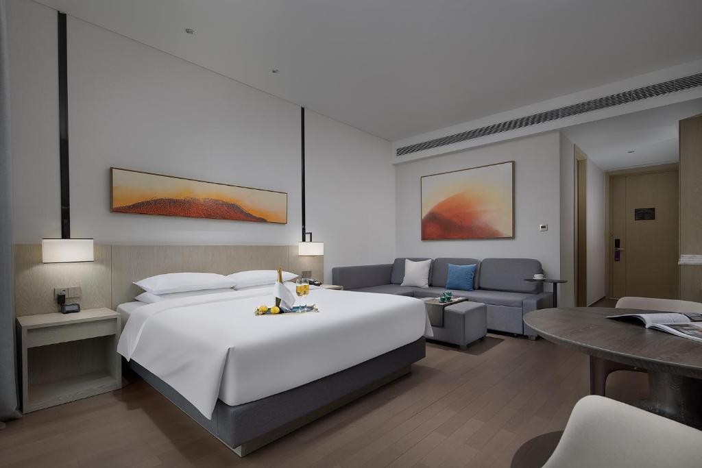 Hyatt Place Changsha Airport - Camera King Con Divano Letto E Vista Lago