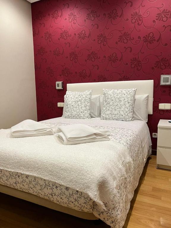 Postel nebo postele na pokoji v ubytování Hostal New Dream Madrid