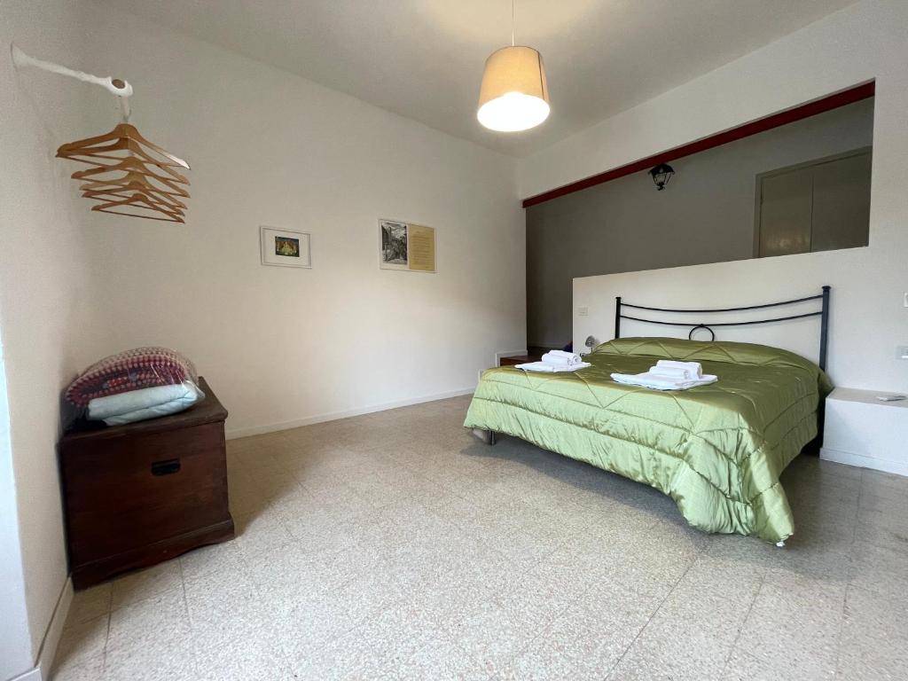 Postel nebo postele na pokoji v ubytování Appartamento in Piazza Spolethome