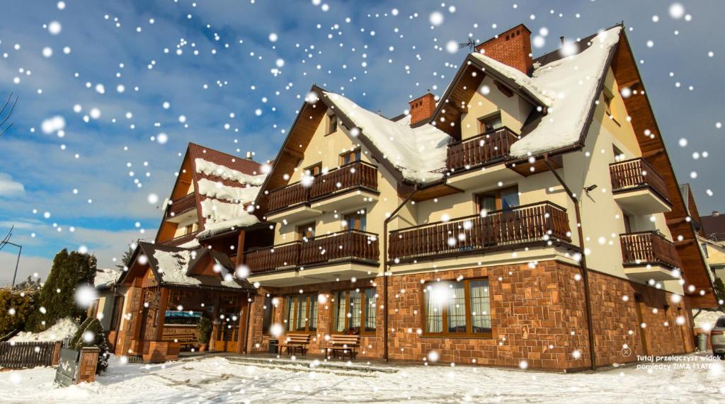 Pensjonat Willa Szarotka om vinteren