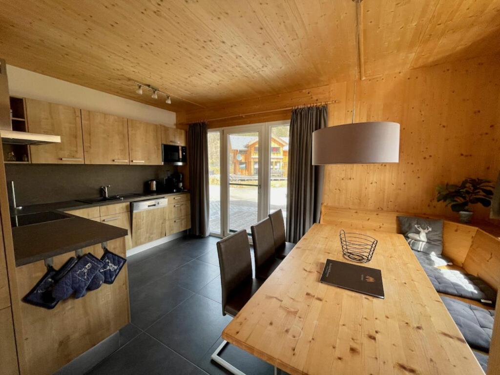 Kuchyň nebo kuchyňský kout v ubytování Chalet Bellevue Murau
