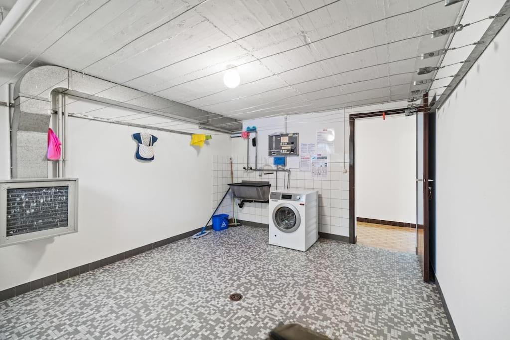Kuchyň nebo kuchyňský kout v ubytování Appartement calme et accueillant à Charmey