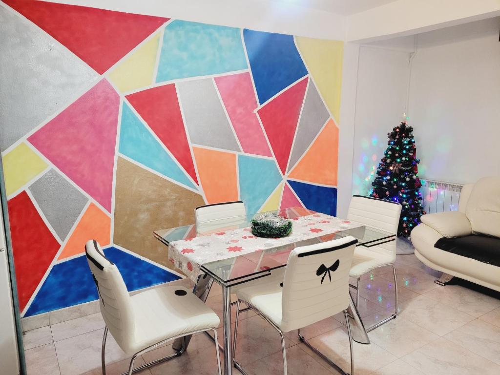 Posedenie v ubytovaní APT para Amigos y Familias
