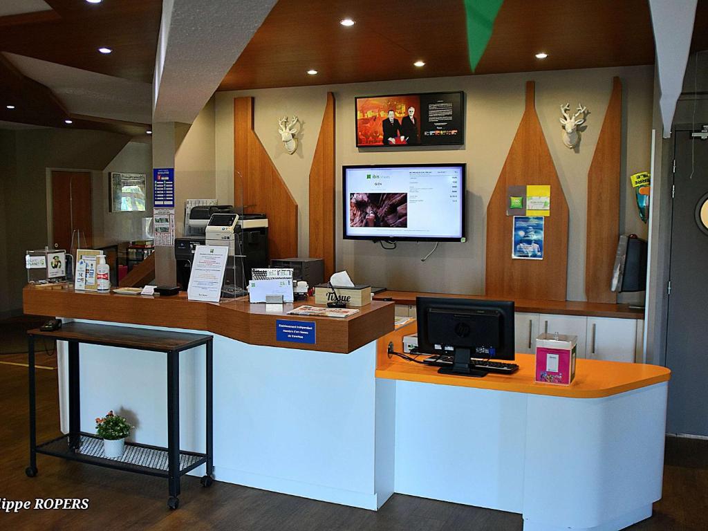 Vstupní hala nebo recepce v ubytování ibis Styles Gien