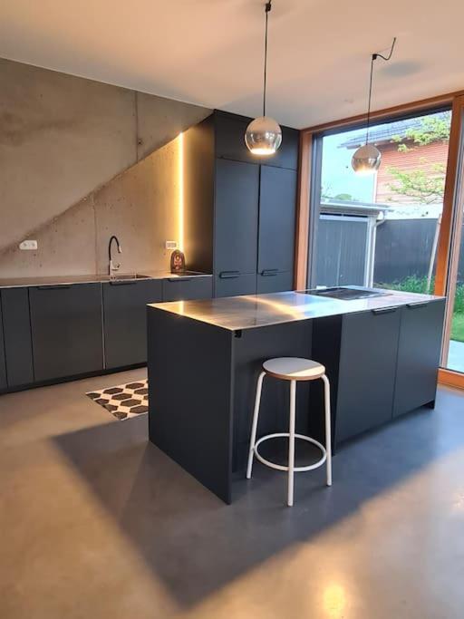 Kuchyň nebo kuchyňský kout v ubytování Ferienhaus Bergblick 170qm nur 5 min zum Chiemsee
