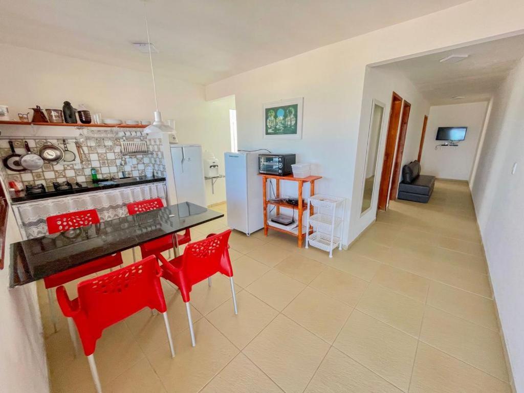 Köök või kööginurk majutusasutuses URUAÚ BEACH RESIDENCE