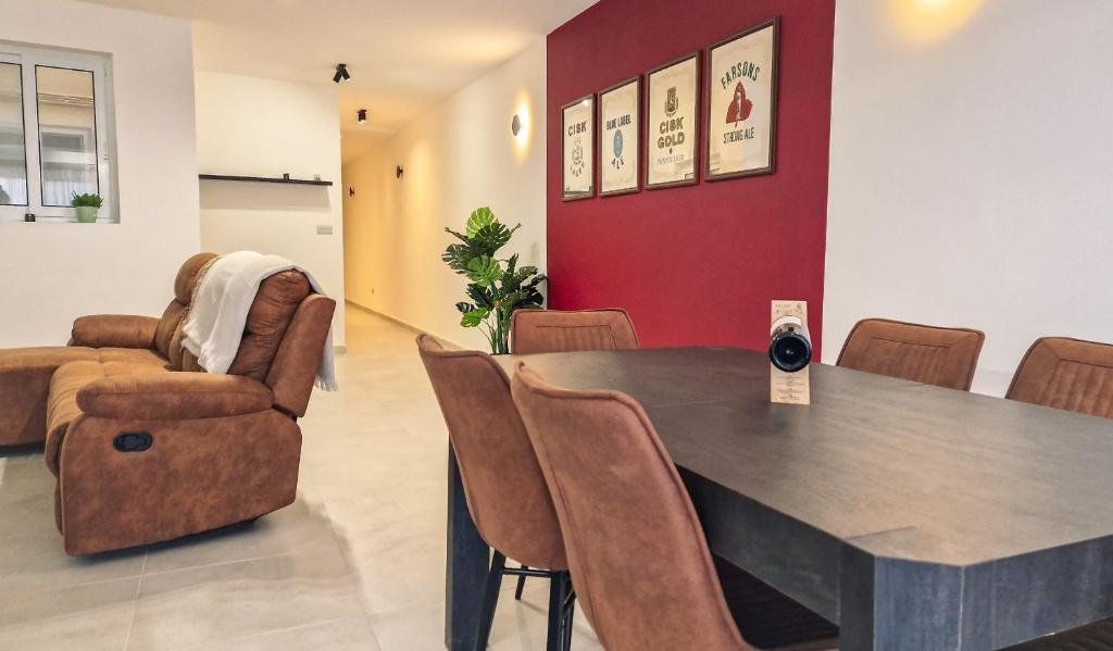 Posezení v ubytování Mgarr ix-Xini Holiday apartment