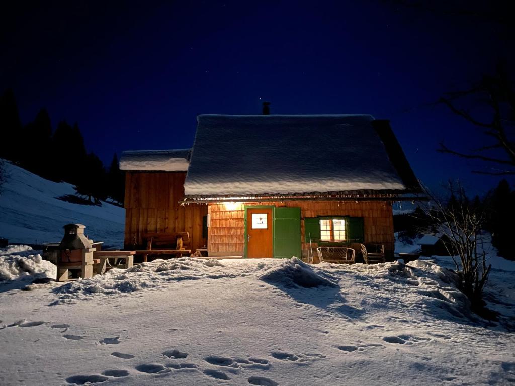 Το Chalet Hike&Bike above Bohinj valley τον χειμώνα