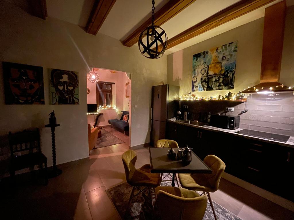 Posezení v ubytování Patrimonium Wellness Apartments