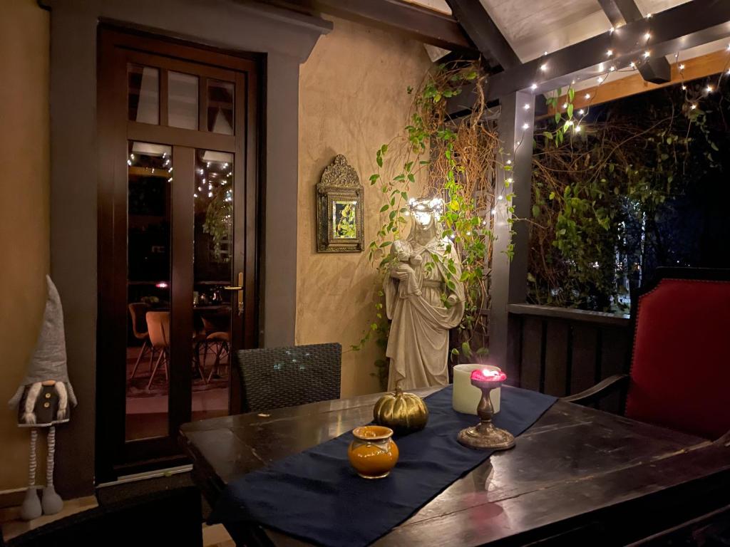 Posezení v ubytování Patrimonium Wellness Apartments