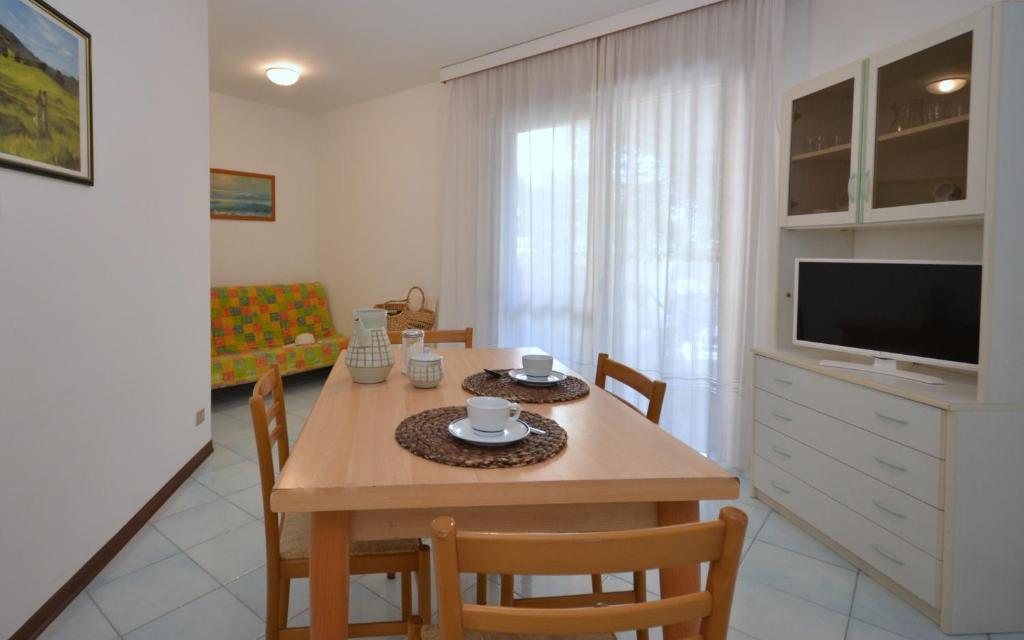 Telewizja i/lub zestaw kina domowego w obiekcie Residenza Marco Polo