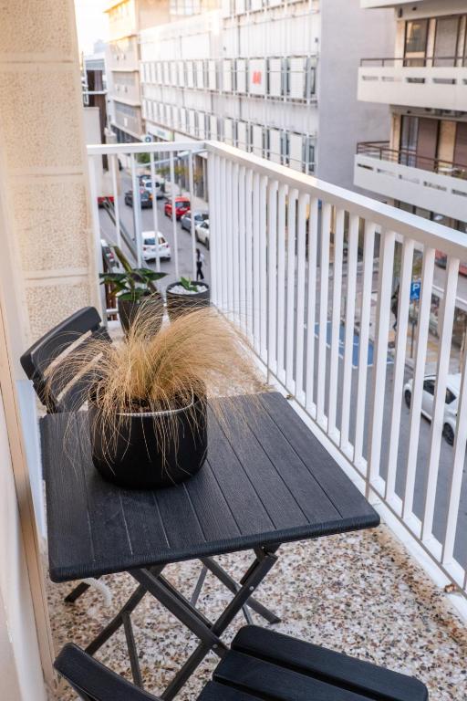 Balkon lub taras w obiekcie Madan Apartment - Chania city center