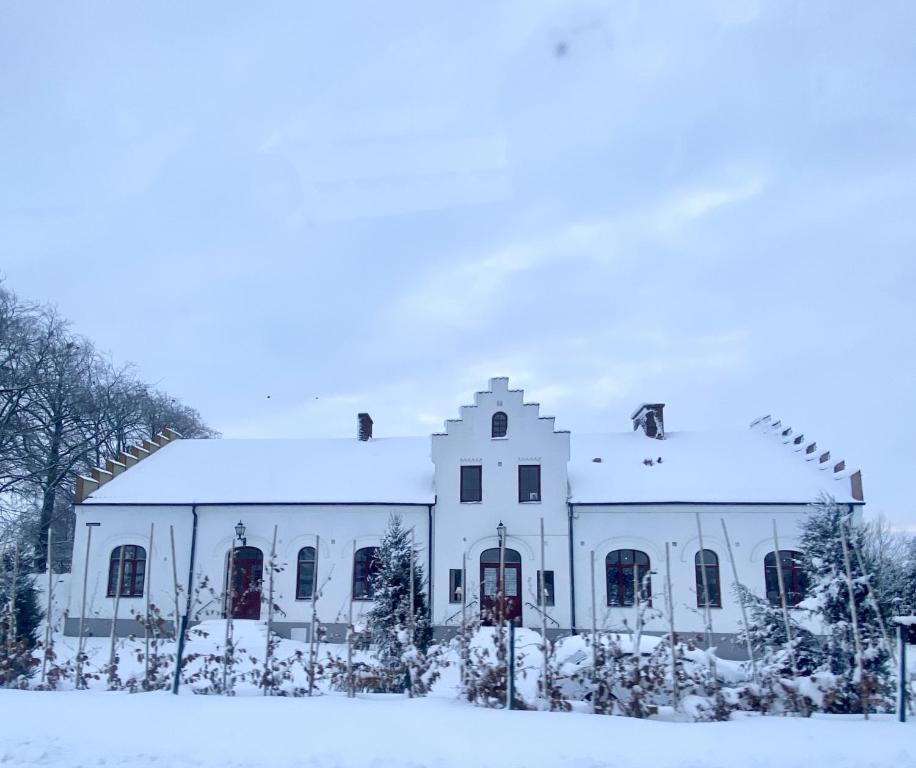 Vita Huset på Österlen v zimě
