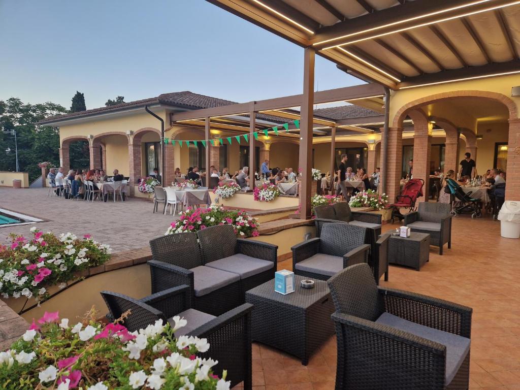 Restaurace v ubytování OasiMaremma Village