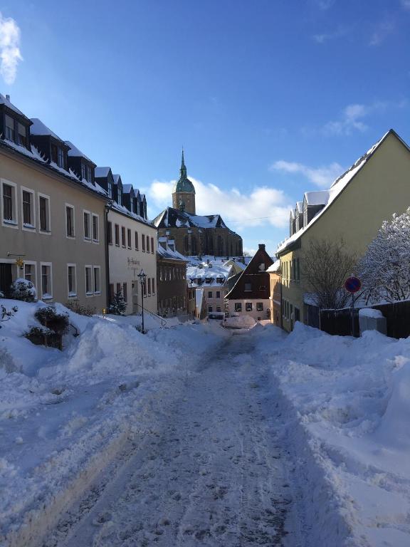Hotel Alt Annaberg v zimě