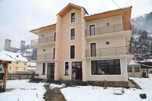Hotel Ramaz Paliani v zimě