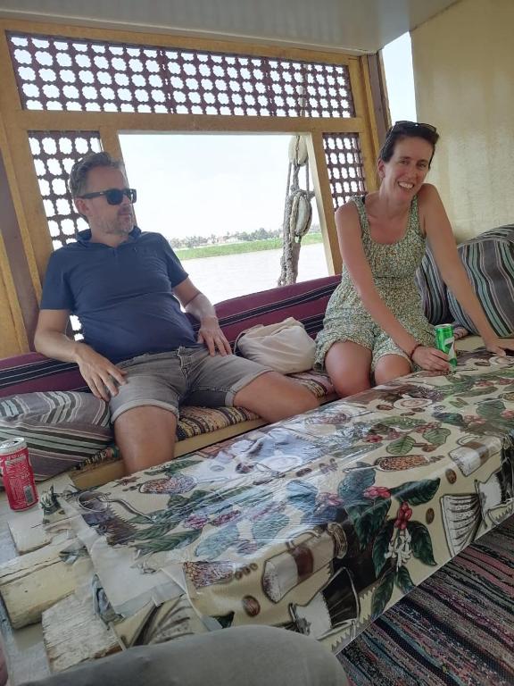 Hosté ubytování Aswan Felucca sailing boat and Hotel
