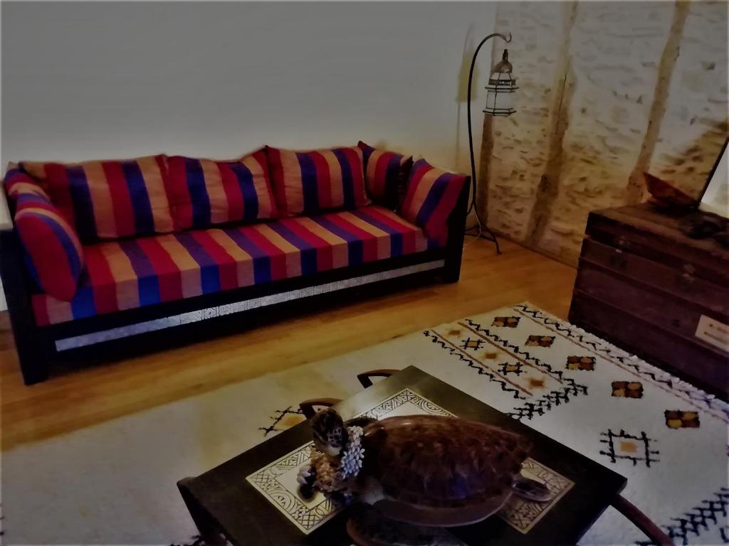 Posezení v ubytování B&B La Boal