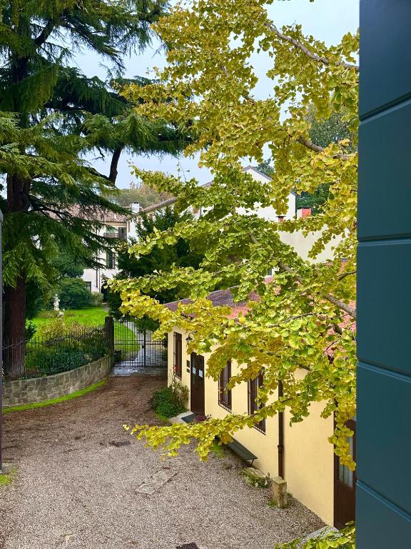 Zahrada ubytování Foresteria Conti, sulle tracce di Shakespeare