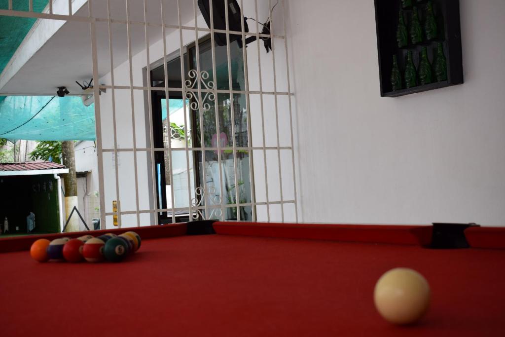 Tavolo di biliardo di Hostal Loco Coco Loco